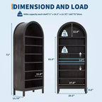 Meuble à chaussures, Armoire à chaussures haute 71 en bois à 7 niveaux avec étagères réglables, couleur chêne, pour entrée