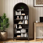 Meuble à chaussures, Armoire à chaussures haute 71 en bois à 7 niveaux avec étagères réglables, couleur chêne, pour entrée