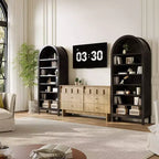 Meuble à chaussures, Armoire à chaussures haute 71 en bois à 7 niveaux avec étagères réglables, couleur chêne, pour entrée