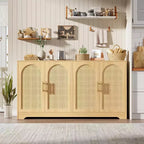 Buffet/Bahut 59" L, Grand Meuble de Rangement, Console Moderne & Meuble Bar pour Salon, Cuisine, Couloir, Salle à Manger, Entrée
