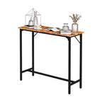 Table de bar de 43'' à hauteur de comptoir Table de pub rectangulaire Table de canapé